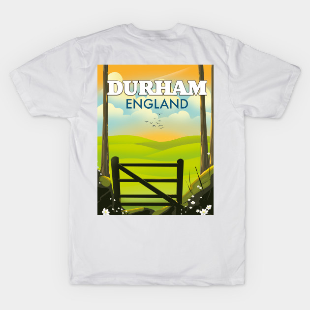 Durham England travel poster by nickemporium1